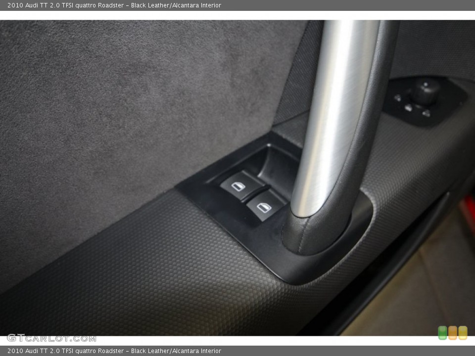Black Leather/Alcantara Interior Controls for the 2010 Audi TT 2.0 TFSI quattro Roadster #81661846