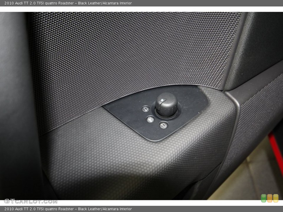 Black Leather/Alcantara Interior Controls for the 2010 Audi TT 2.0 TFSI quattro Roadster #81661869