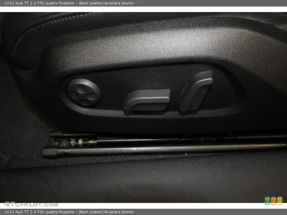 Black Leather/Alcantara Interior Controls for the 2010 Audi TT 2.0 TFSI quattro Roadster #81661888