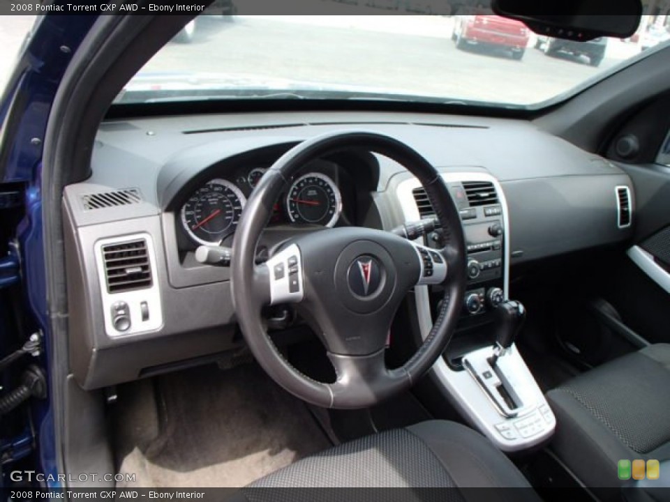Ebony Interior Prime Interior for the 2008 Pontiac Torrent GXP AWD #81663067
