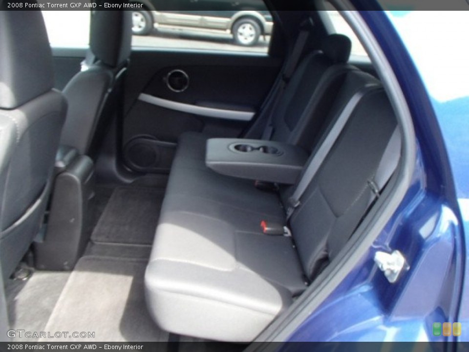 Ebony Interior Rear Seat for the 2008 Pontiac Torrent GXP AWD #81663133