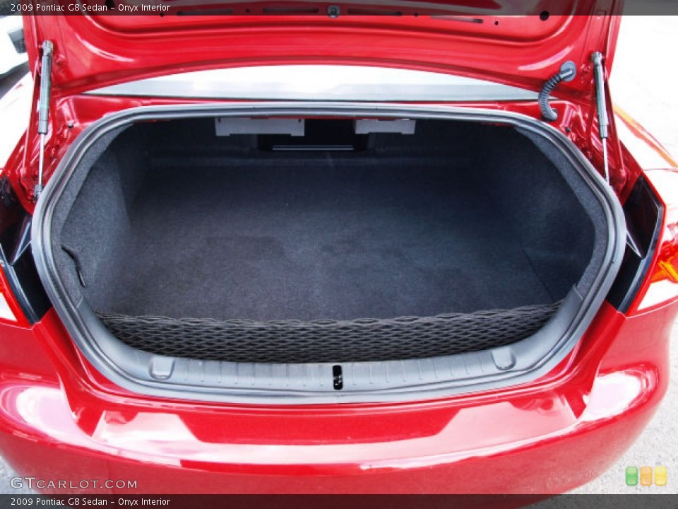 Onyx Interior Trunk for the 2009 Pontiac G8 Sedan #81667500