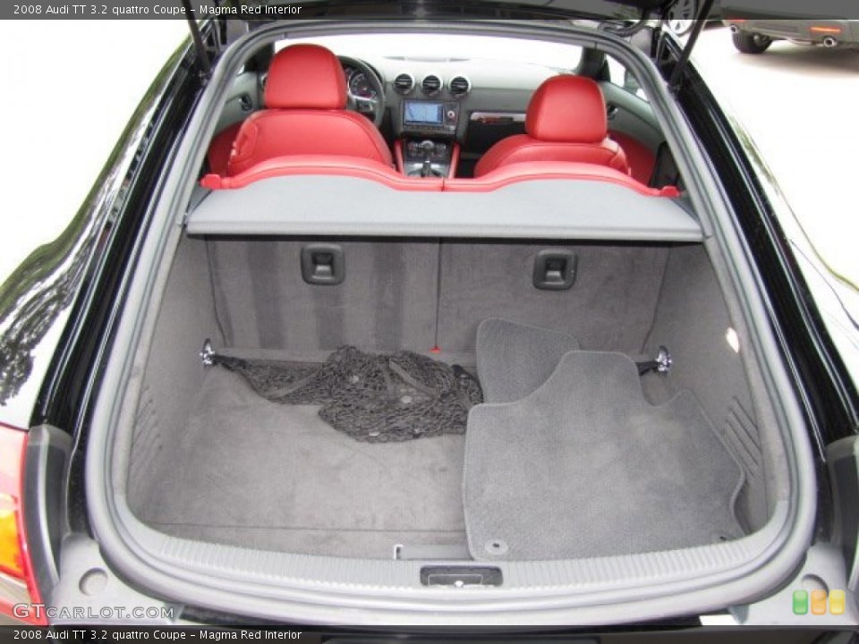 Magma Red Interior Trunk for the 2008 Audi TT 3.2 quattro Coupe #81668626