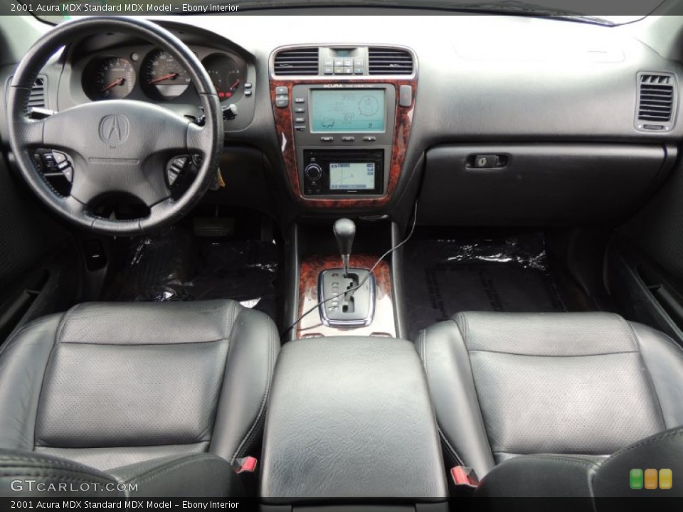 Ebony Interior Dashboard for the 2001 Acura MDX  #81670954