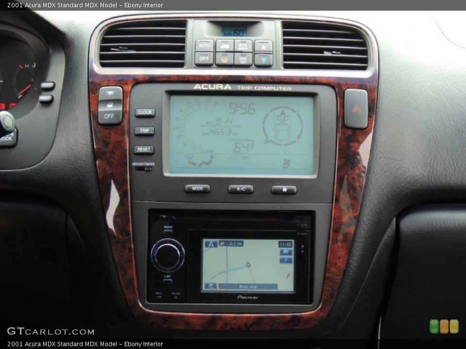Ebony Interior Controls for the 2001 Acura MDX  #81670978