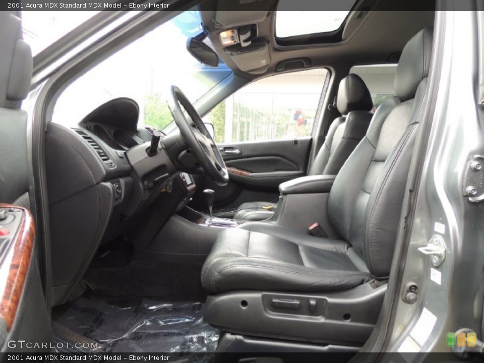 Ebony 2001 Acura MDX Interiors