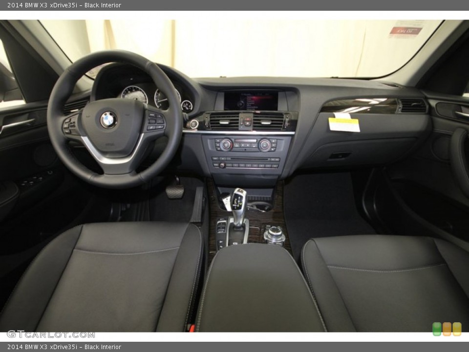 Black Interior Dashboard for the 2014 BMW X3 xDrive35i #81672993