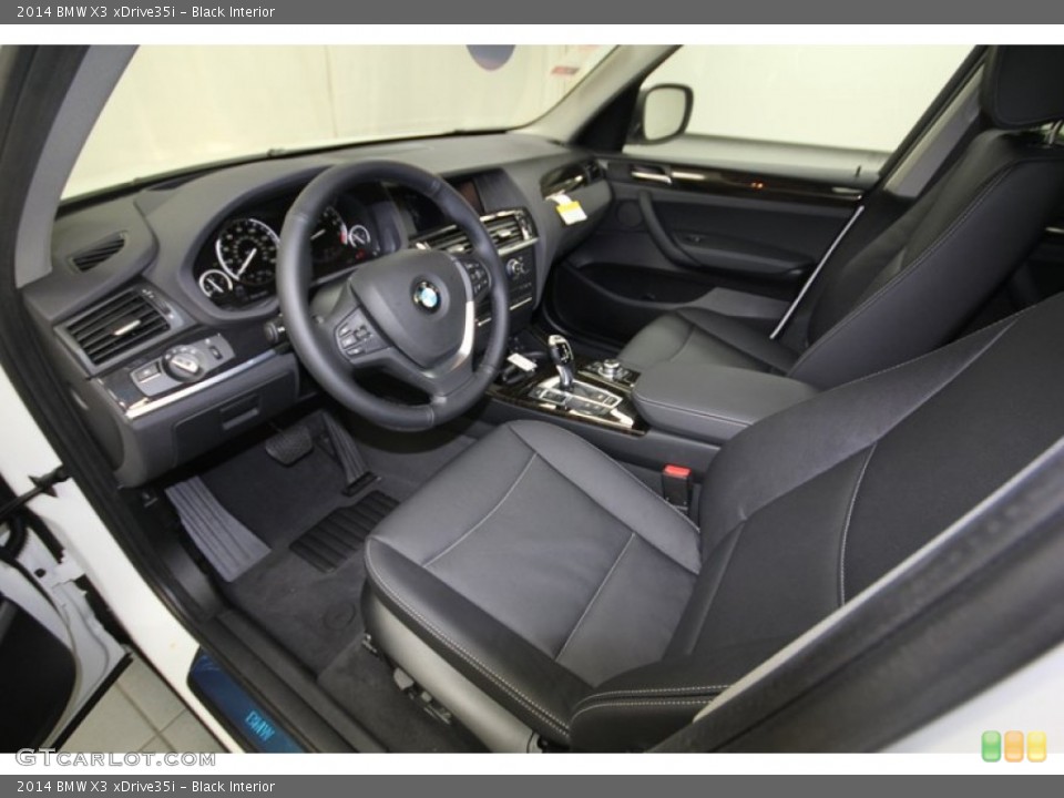 Black Interior Prime Interior for the 2014 BMW X3 xDrive35i #81673117