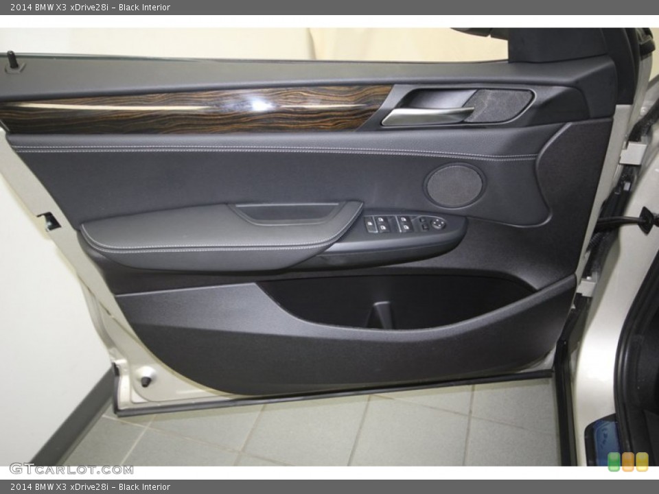 Black Interior Door Panel for the 2014 BMW X3 xDrive28i #81673863