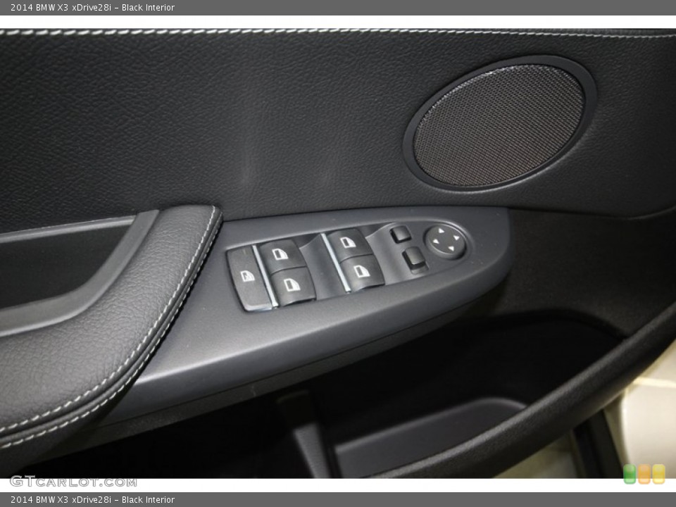 Black Interior Controls for the 2014 BMW X3 xDrive28i #81673885