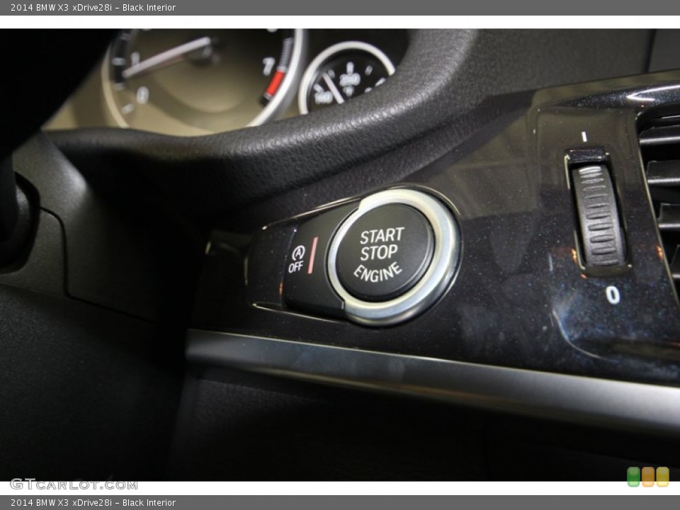 Black Interior Controls for the 2014 BMW X3 xDrive28i #81674053