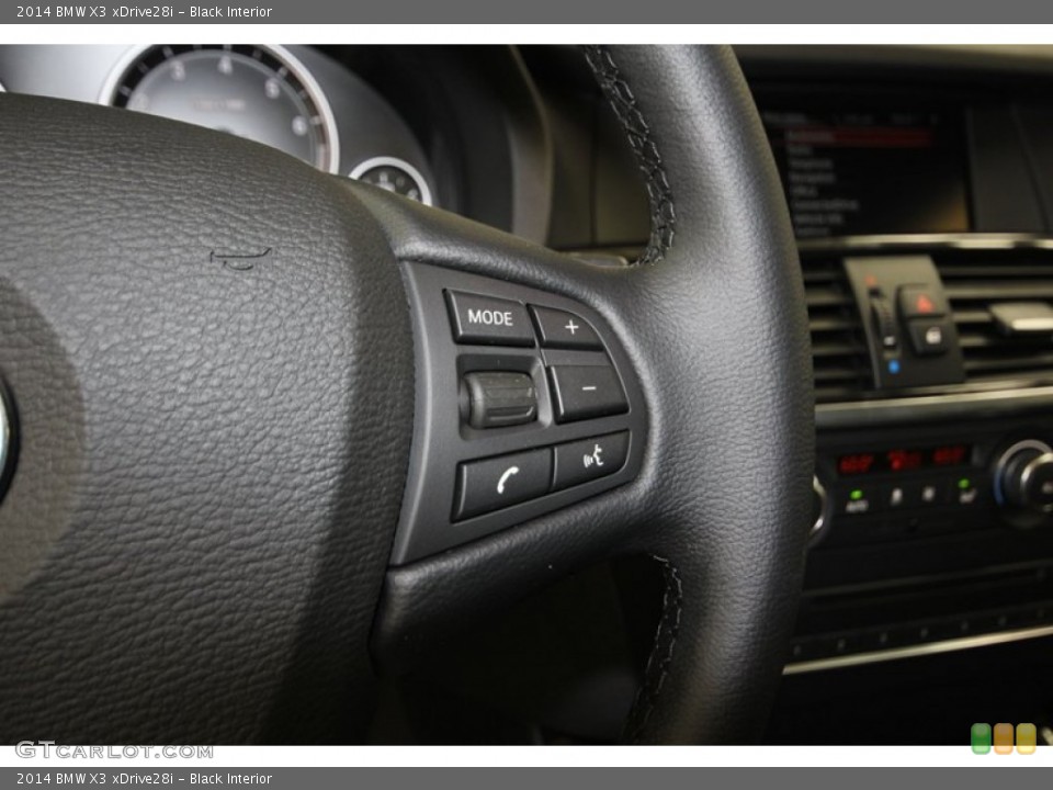Black Interior Controls for the 2014 BMW X3 xDrive28i #81674073