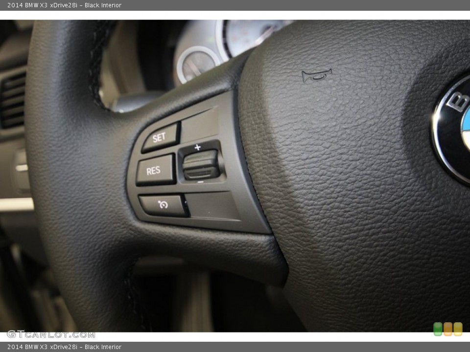 Black Interior Controls for the 2014 BMW X3 xDrive28i #81674092