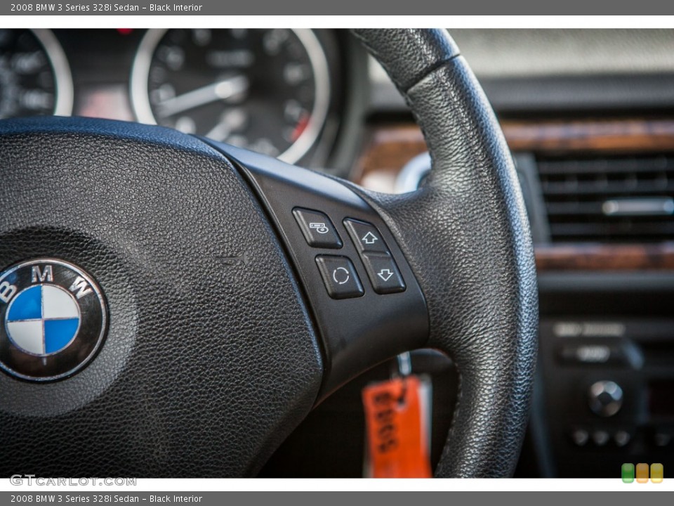 Black Interior Controls for the 2008 BMW 3 Series 328i Sedan #81676381