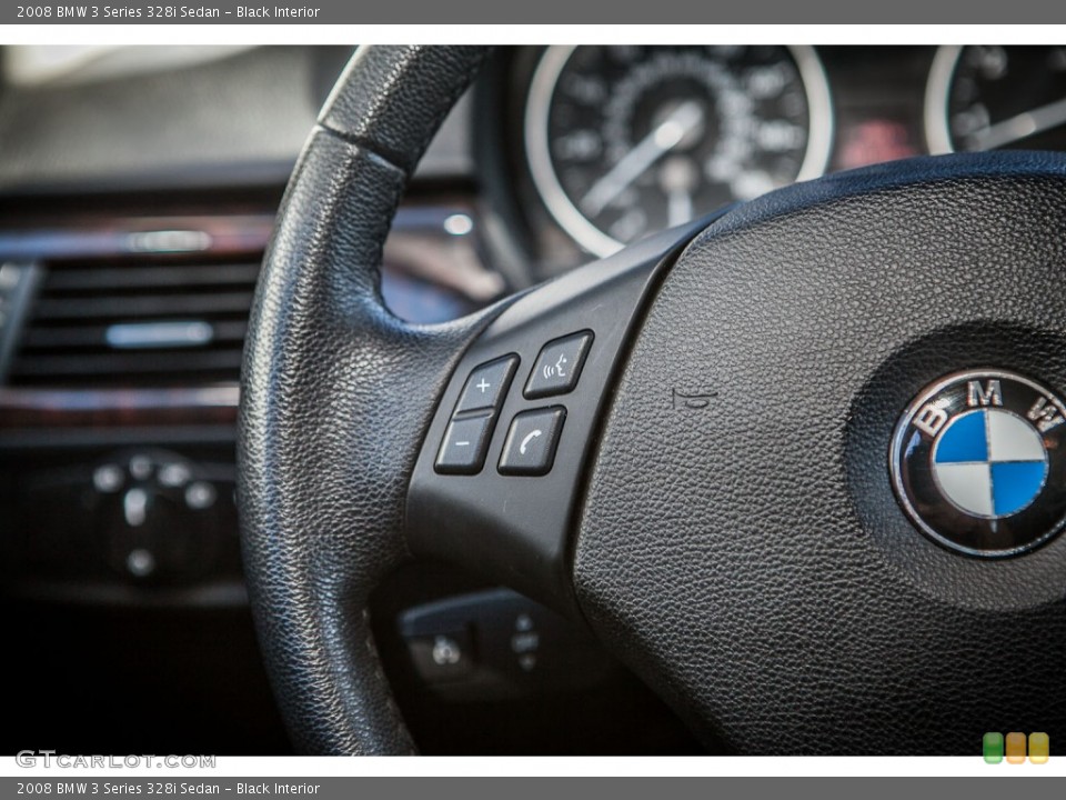 Black Interior Controls for the 2008 BMW 3 Series 328i Sedan #81676411
