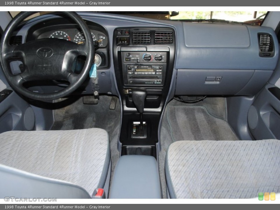 Gray Interior Dashboard for the 1998 Toyota 4Runner  #81679282