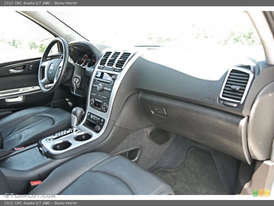 Ebony Interior Dashboard for the 2012 GMC Acadia SLT AWD #81680125