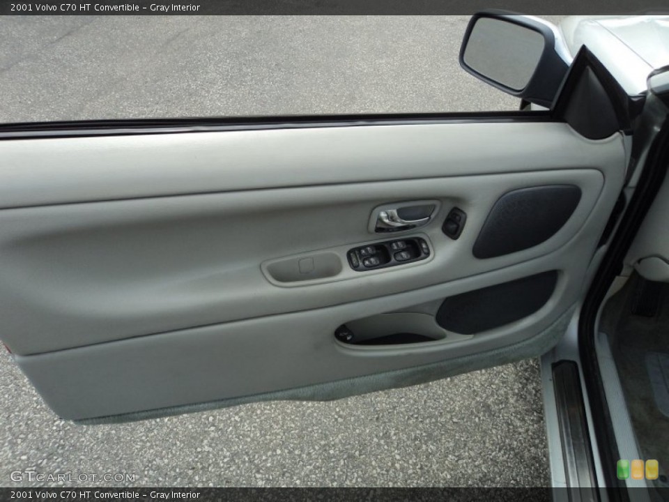 Gray Interior Door Panel for the 2001 Volvo C70 HT Convertible #81680815