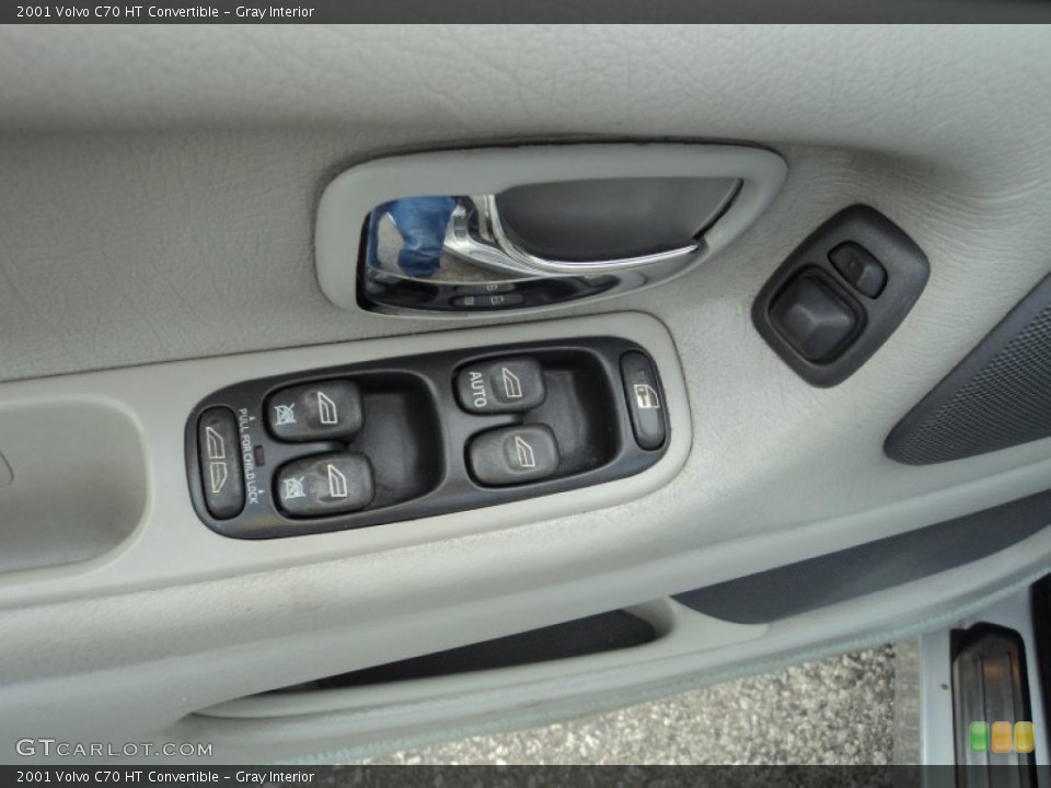 Gray Interior Controls for the 2001 Volvo C70 HT Convertible #81680824