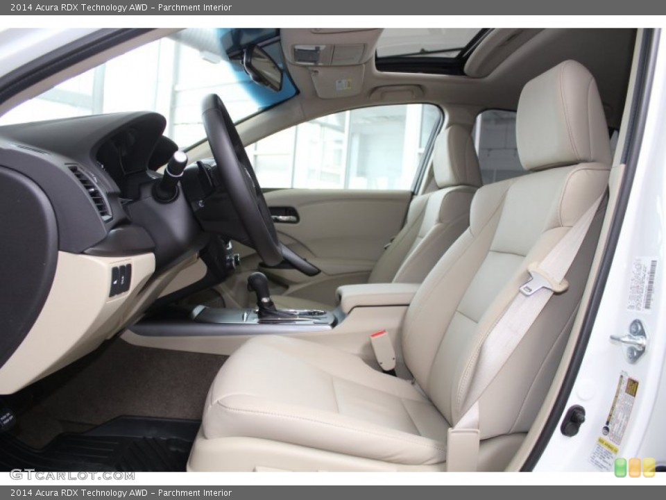 Parchment Interior Front Seat for the 2014 Acura RDX Technology AWD #81683824