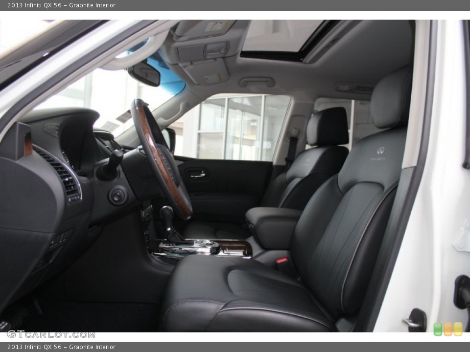 Graphite Interior Front Seat for the 2013 Infiniti QX 56 #81684076