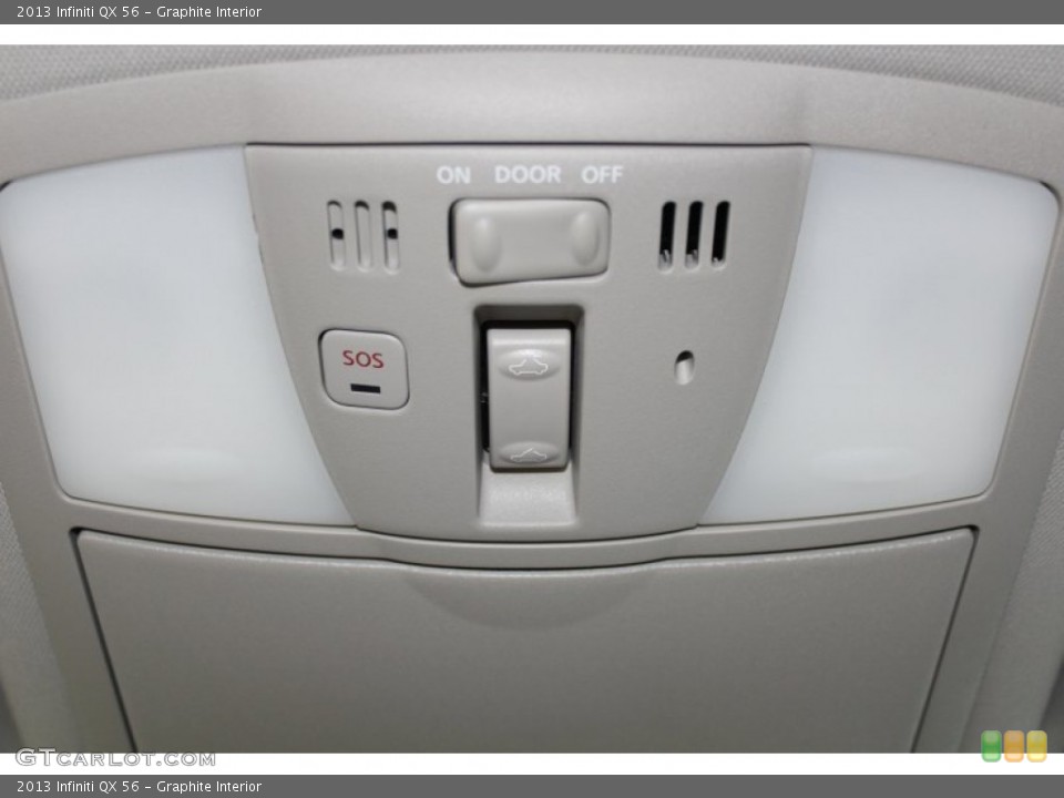 Graphite Interior Controls for the 2013 Infiniti QX 56 #81684142