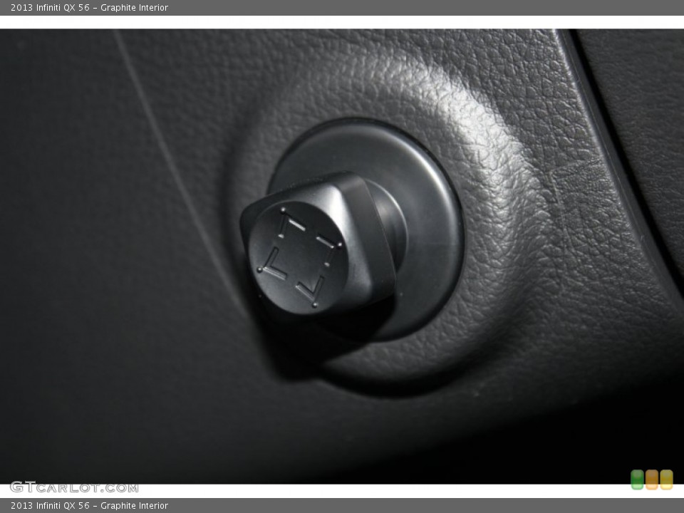 Graphite Interior Controls for the 2013 Infiniti QX 56 #81684145