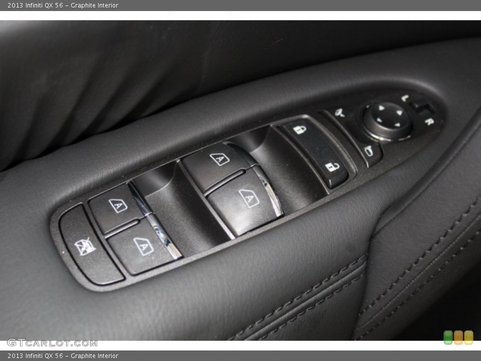 Graphite Interior Controls for the 2013 Infiniti QX 56 #81684151