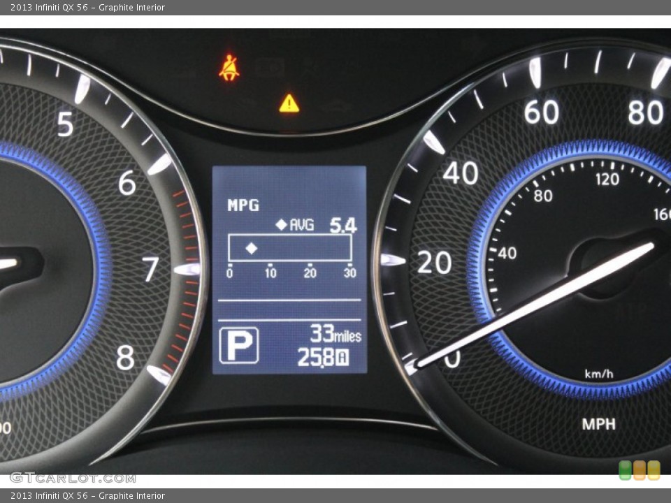 Graphite Interior Gauges for the 2013 Infiniti QX 56 #81684172