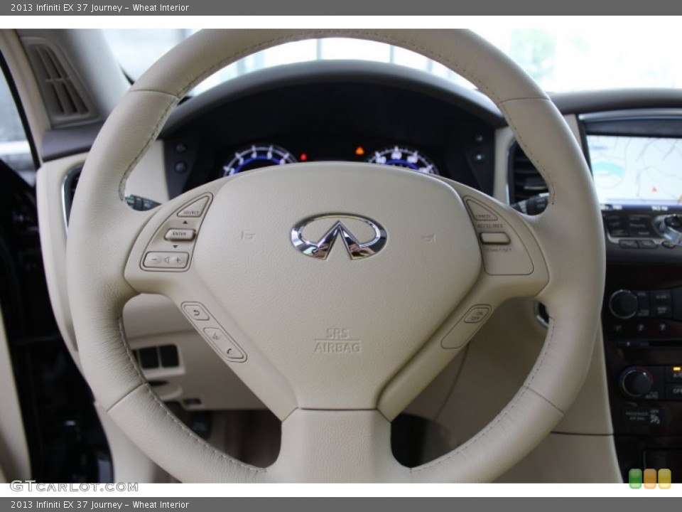 Wheat Interior Steering Wheel for the 2013 Infiniti EX 37 Journey #81684361