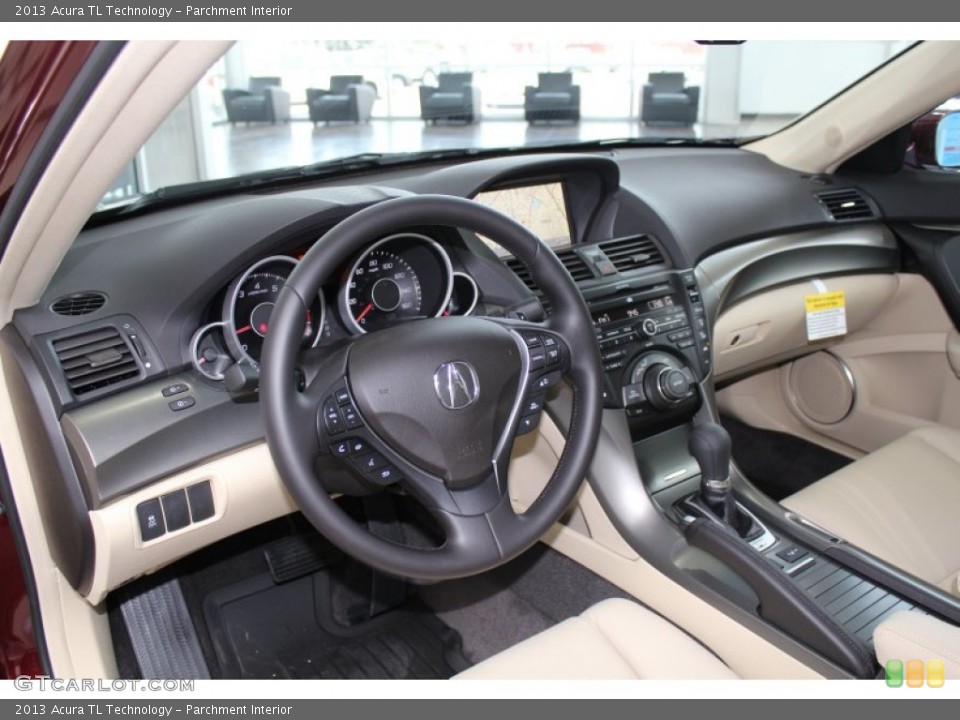 Parchment Interior Prime Interior for the 2013 Acura TL Technology #81684484