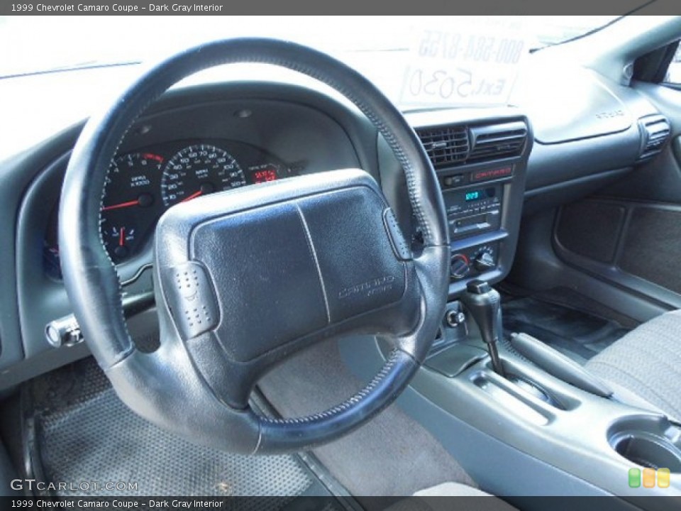 Dark Gray Interior Dashboard for the 1999 Chevrolet Camaro Coupe #81690320