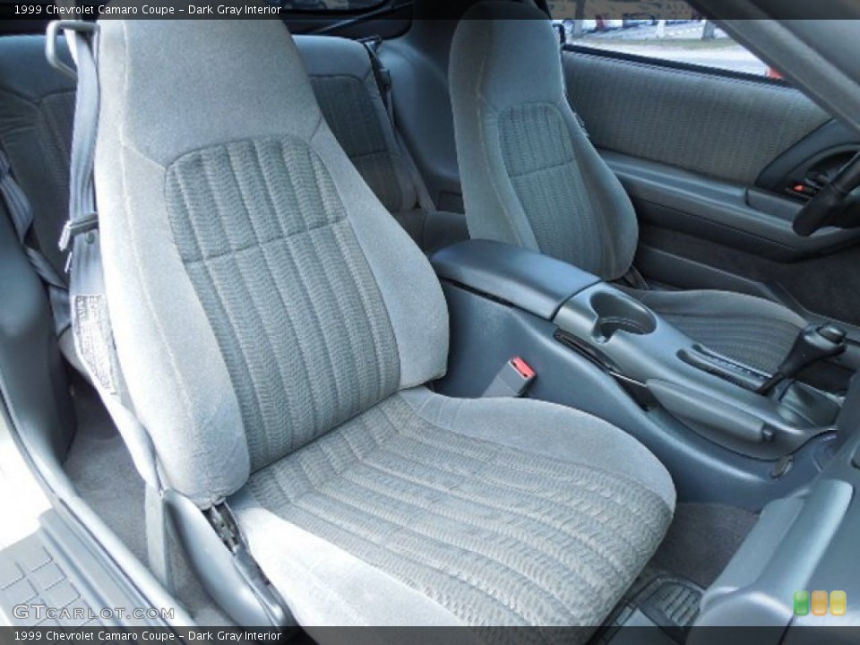 Dark Gray Interior Front Seat for the 1999 Chevrolet Camaro Coupe #81690456