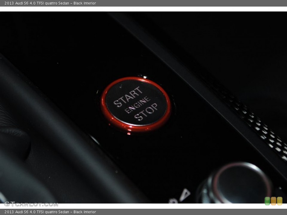 Black Interior Controls for the 2013 Audi S6 4.0 TFSI quattro Sedan #81699216