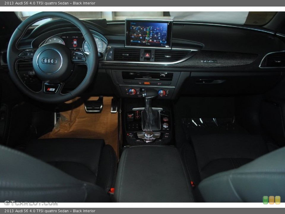 Black Interior Dashboard for the 2013 Audi S6 4.0 TFSI quattro Sedan #81699300