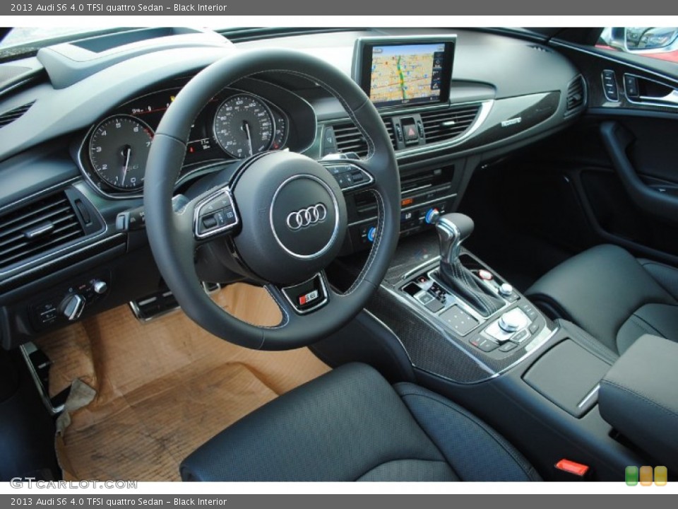 Black Interior Photo for the 2013 Audi S6 4.0 TFSI quattro Sedan #81699599