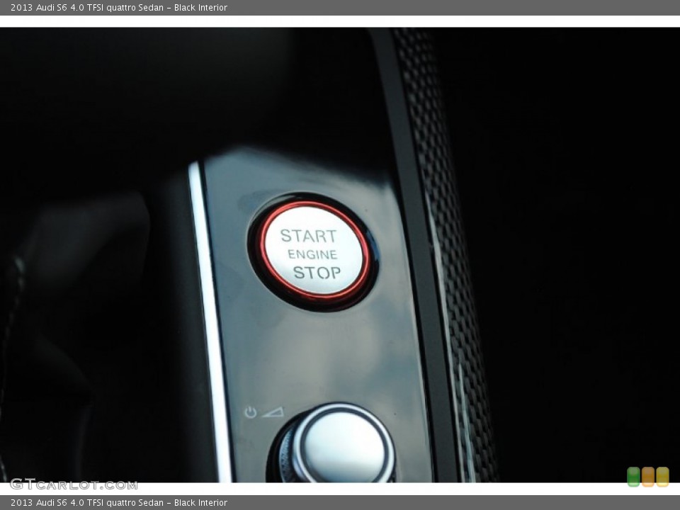 Black Interior Controls for the 2013 Audi S6 4.0 TFSI quattro Sedan #81699889