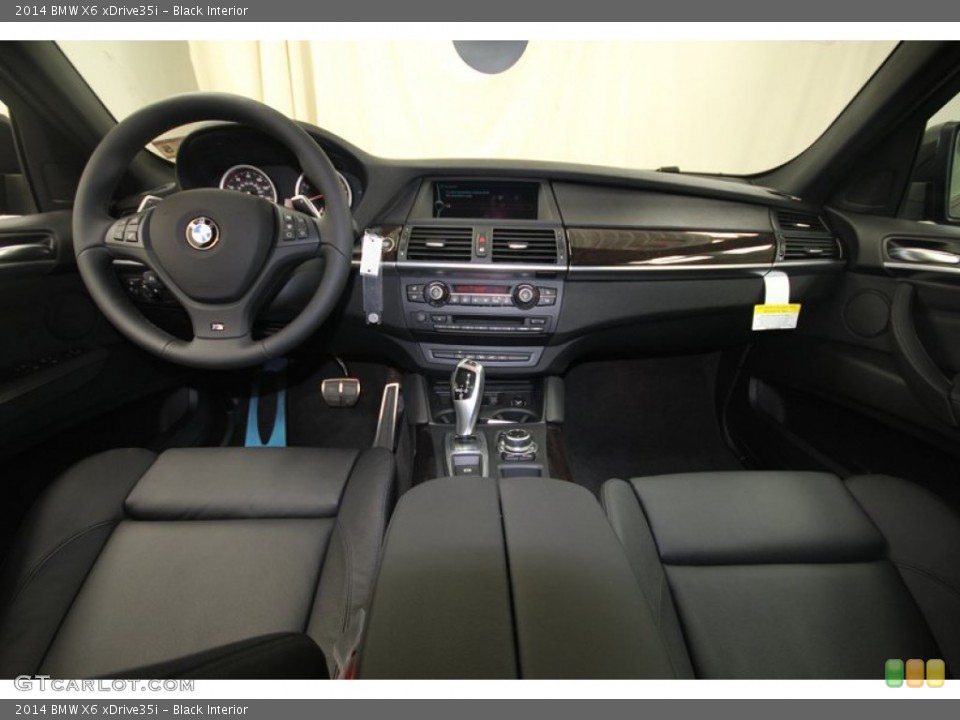 Black Interior Dashboard for the 2014 BMW X6 xDrive35i #81703004