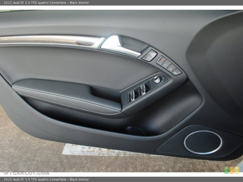 Black Interior Door Panel for the 2013 Audi S5 3.0 TFSI quattro Convertible #81703026
