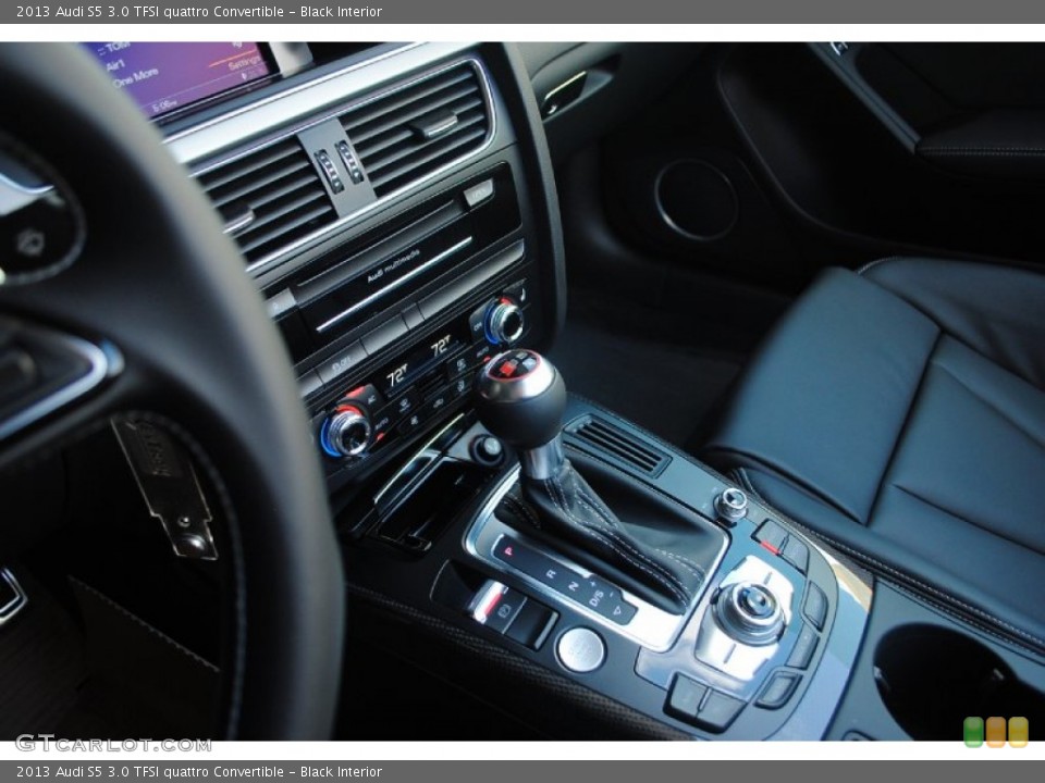 Black Interior Transmission for the 2013 Audi S5 3.0 TFSI quattro Convertible #81703141