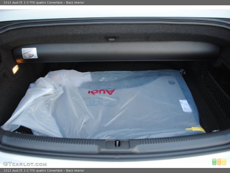 Black Interior Trunk for the 2013 Audi S5 3.0 TFSI quattro Convertible #81703427