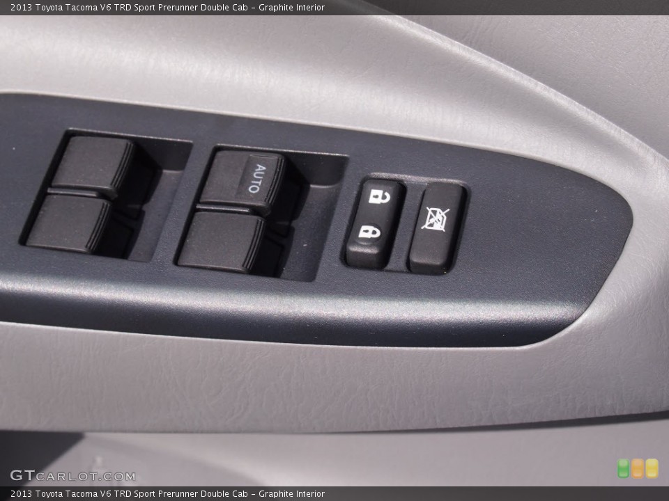 Graphite Interior Controls for the 2013 Toyota Tacoma V6 TRD Sport Prerunner Double Cab #81704658