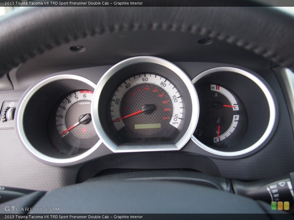 Graphite Interior Gauges for the 2013 Toyota Tacoma V6 TRD Sport Prerunner Double Cab #81704686