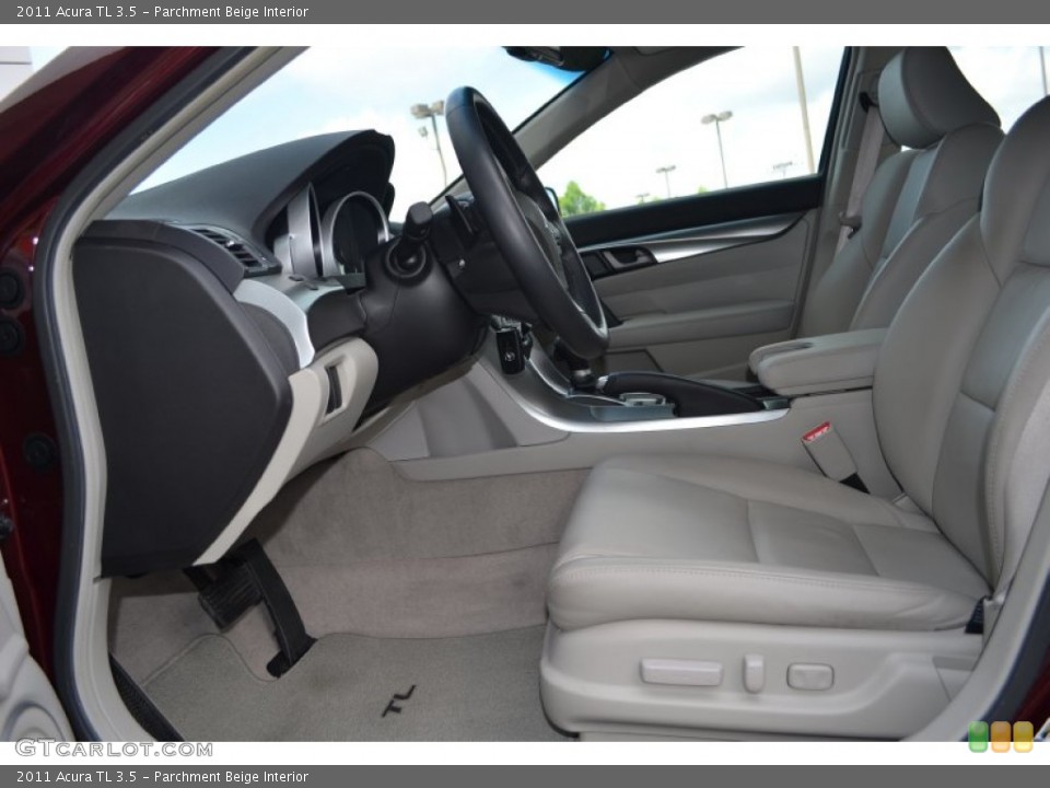 Parchment Beige Interior Photo for the 2011 Acura TL 3.5 #81704703