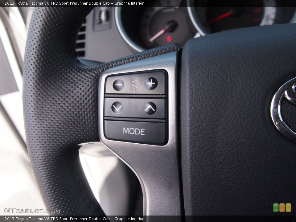 Graphite Interior Controls for the 2013 Toyota Tacoma V6 TRD Sport Prerunner Double Cab #81704812