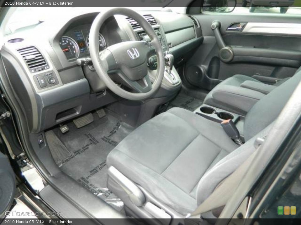 Black Interior Prime Interior for the 2010 Honda CR-V LX #81707538