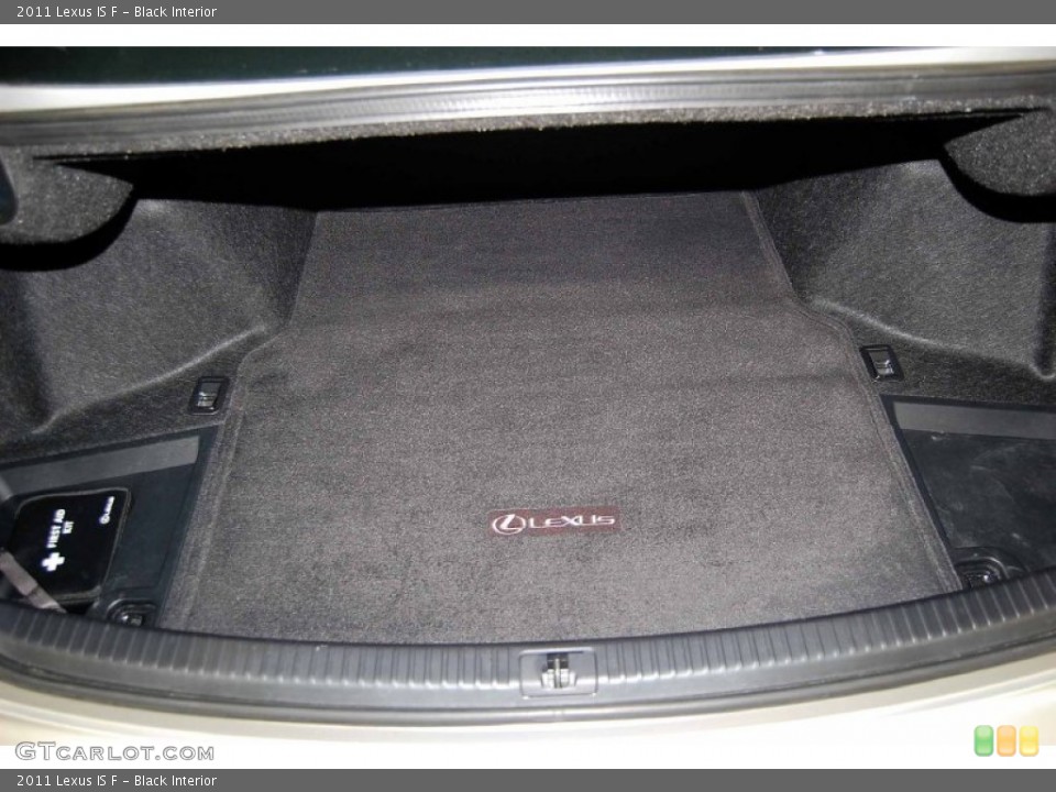Black Interior Trunk for the 2011 Lexus IS F #81709822