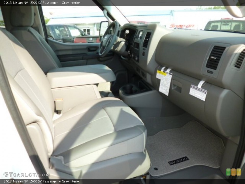 Gray Interior Dashboard for the 2013 Nissan NV 1500 SV Passenger #81711746