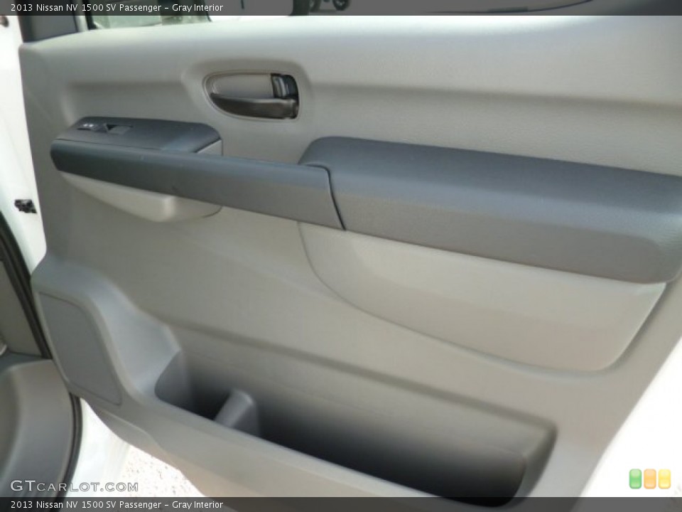 Gray Interior Door Panel for the 2013 Nissan NV 1500 SV Passenger #81711765