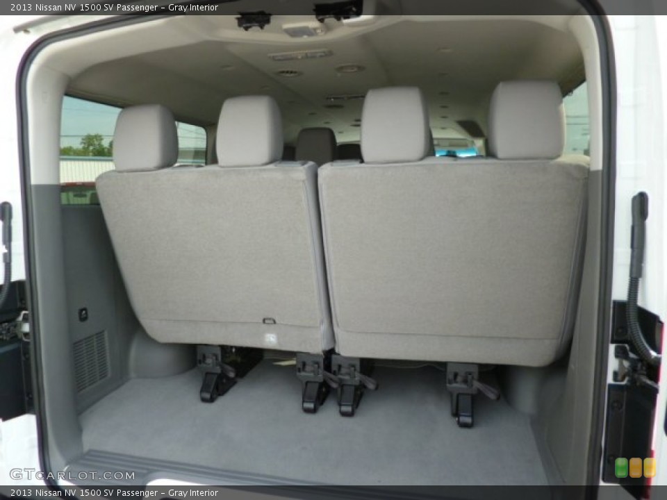 Gray Interior Trunk for the 2013 Nissan NV 1500 SV Passenger #81711812
